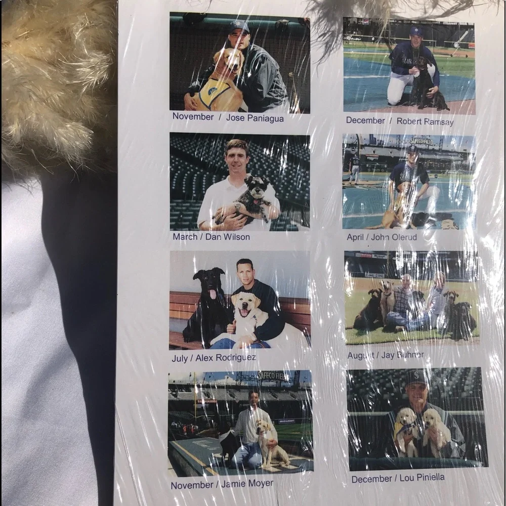 🆕 2001 Seattle Mariners Calendar w/HOF EDGAR MARTINEZ +more